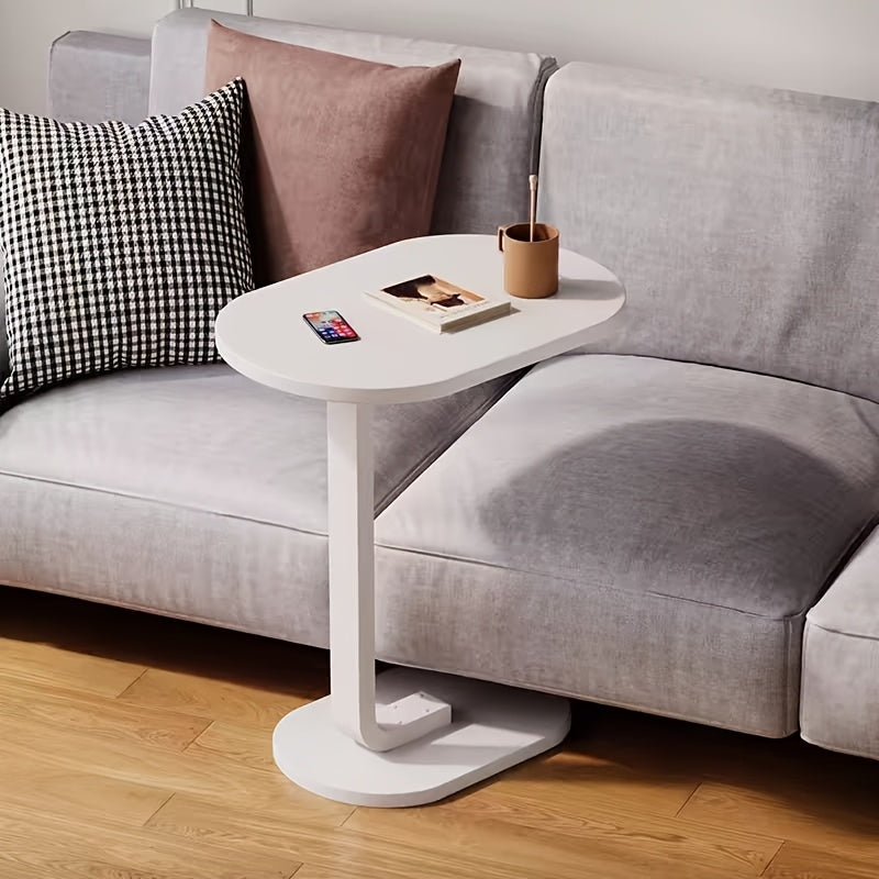 Versatile Walnut Bedside Table - Modern & Classic Design for Living Room or Bedroom, Ideal for Storage, Laptop Desk, or Coffee Table, Easy to Move, Simple, Side Table