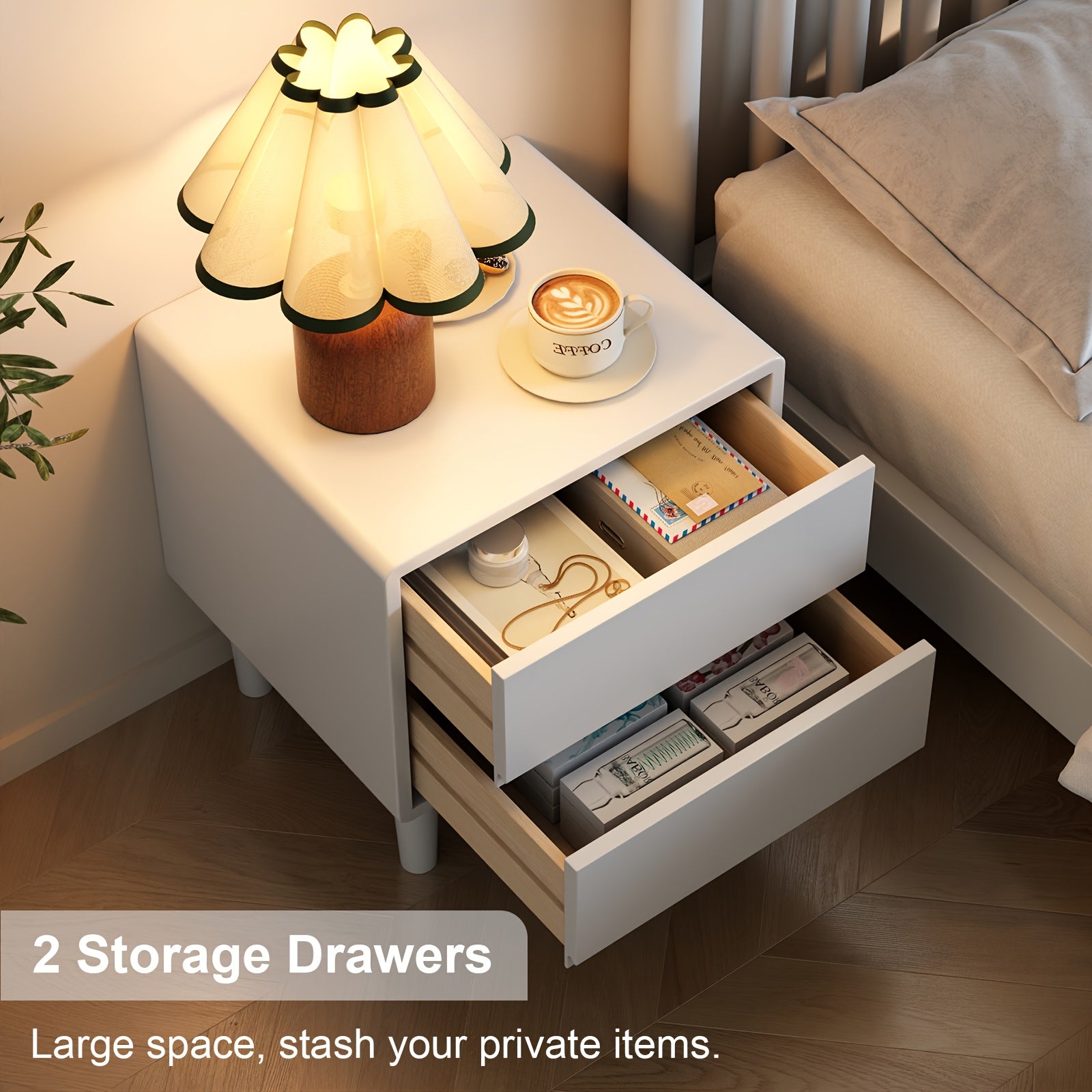 Furniture for Home Storage Shelves Solid Wood Nightstand, Popular Home Entryway Storage Cabinet for Small Spaces, Integrated Bedroom Bedside Storage, Room Decor, Furniture for Home, Christmas Gifts, Black Fridays Items, Free Shipping