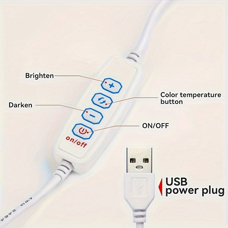 A Compact Table Lamp for The Bedroom, Featuring a Straightforward Design with a Square Fabric Shade. This Desk Lamp Is Suitable for Reading And Can Be Used in Bedrooms, Living Rooms, Offices